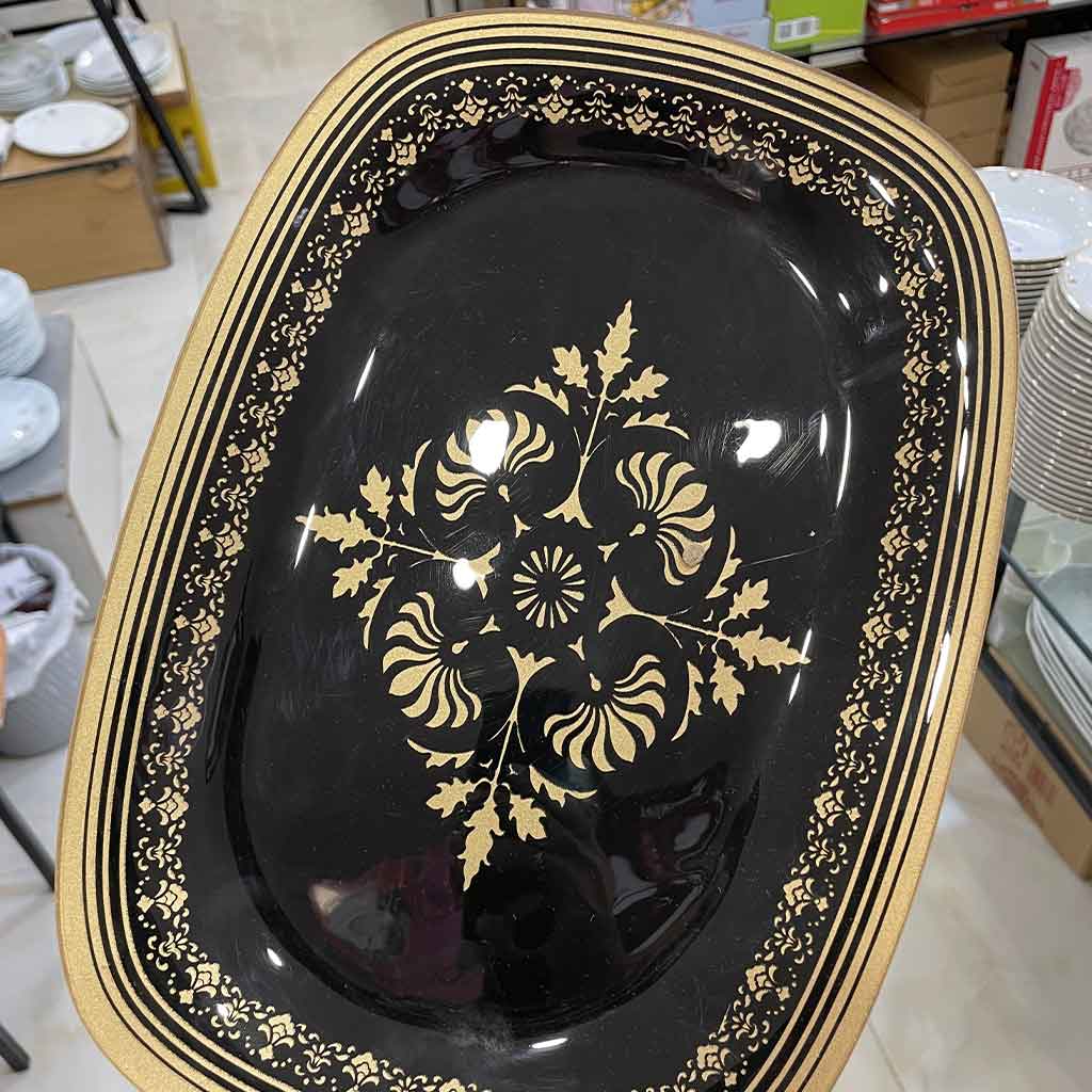 دیس شیشه ای مستطیلی