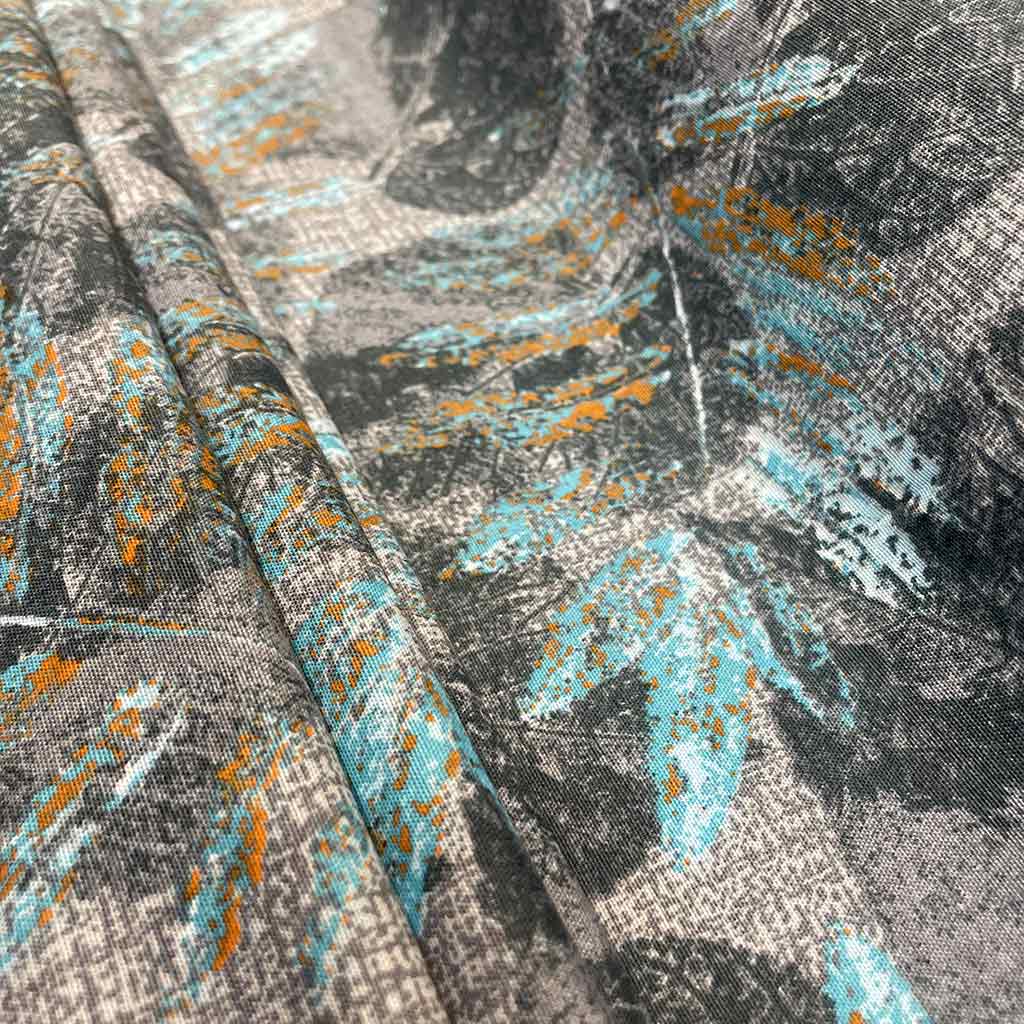 پارچه ملحفه ای طرح برگ 2 رنگ