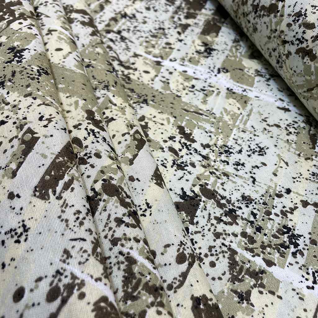 پارچه ملحفه ای ابرنگی شلوغ