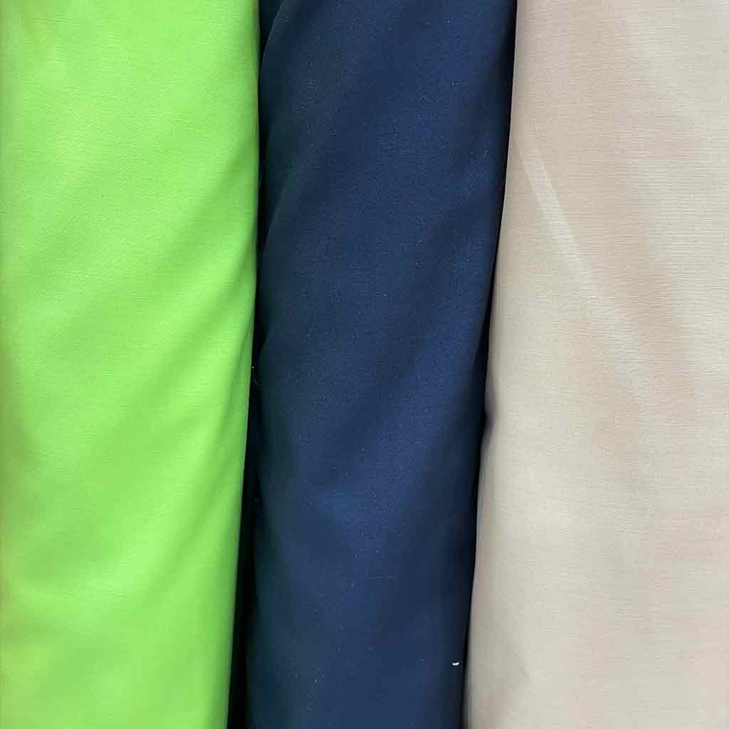 پارچه تترون عرض 3 رنگ سبز فسفری