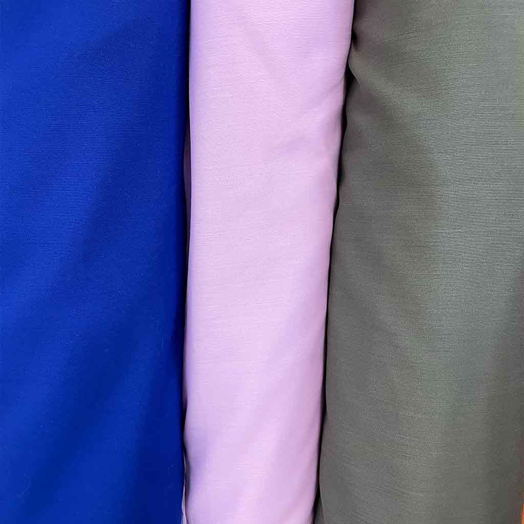 پارچه تترون عرض 3 رنگ آبی لاجوردی