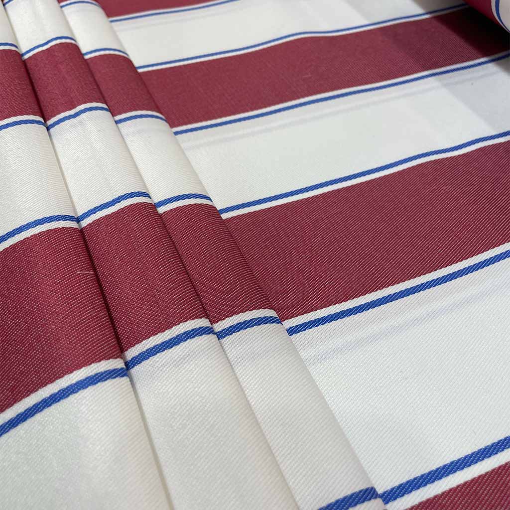 پارچه ملحفه ای طرح راه راه قرمز