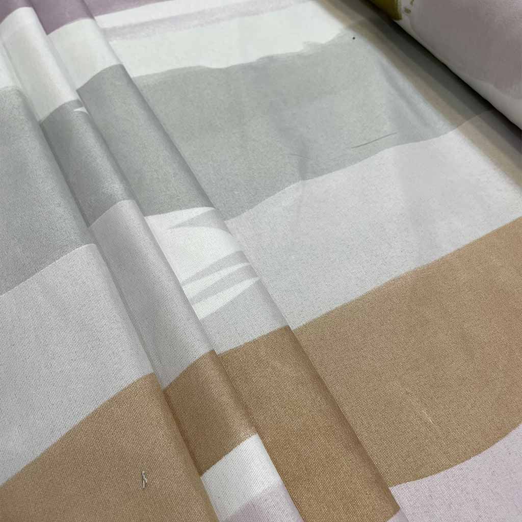 پارچه ملحفه ای طرح فرچه رنگ