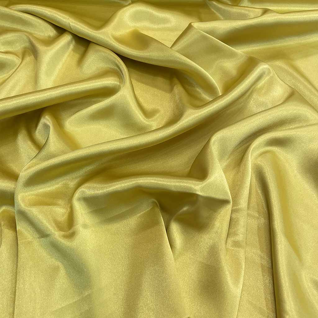 پارچه ساتن مرلین زرد