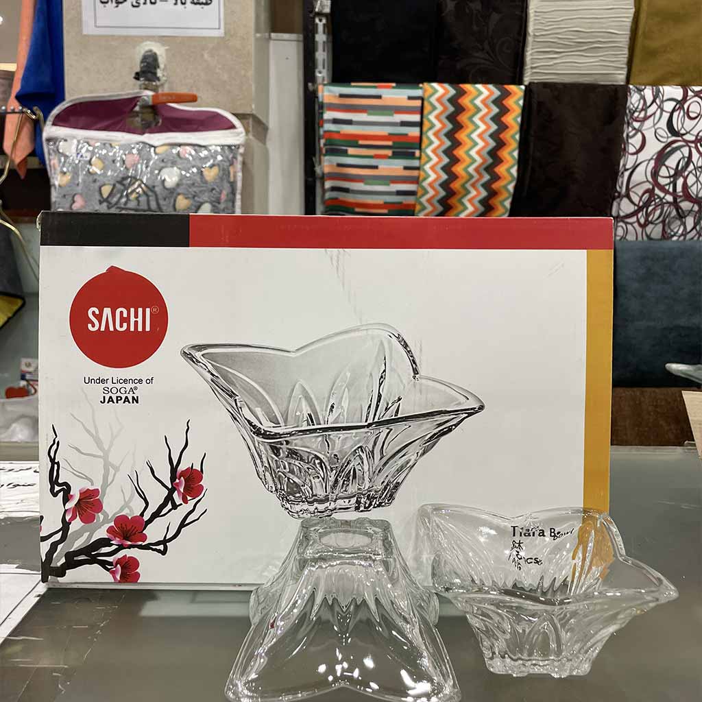 ماست خوری شیشه ای تیارا برند ساچی