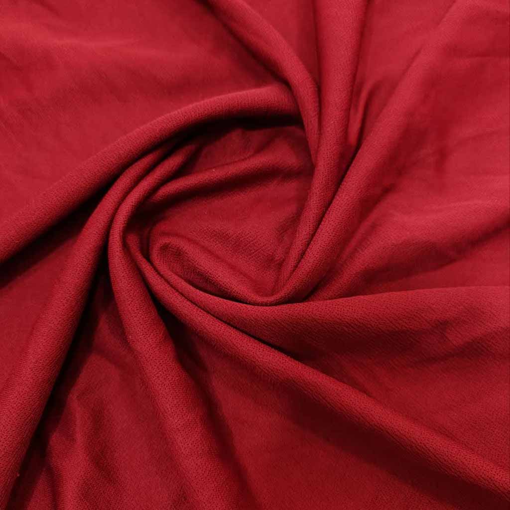 پارچه کرپ مکرون قرمز جگری یلدایی