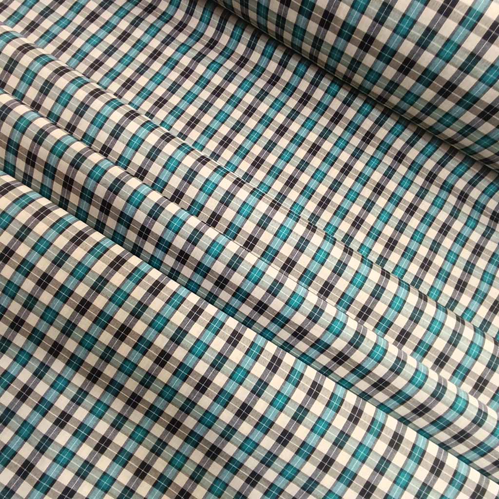 پارچه پیراهنی چهارخونه
