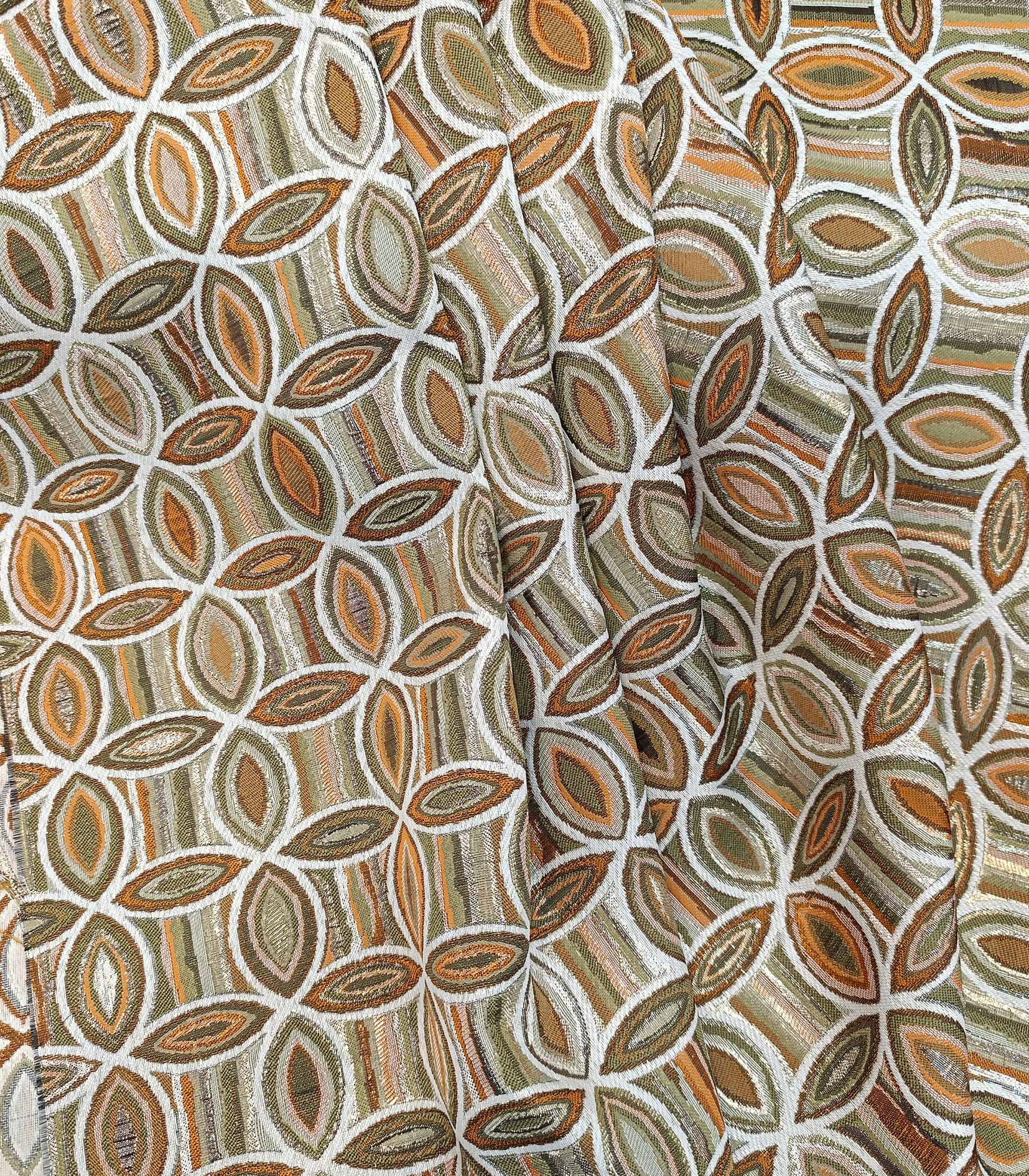 پارچه ژاکارد طرح بیضی