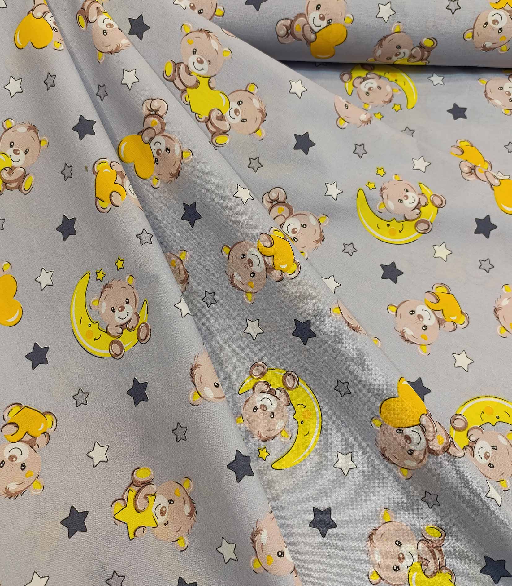 پارچه ملحفه ای طرح خرسی