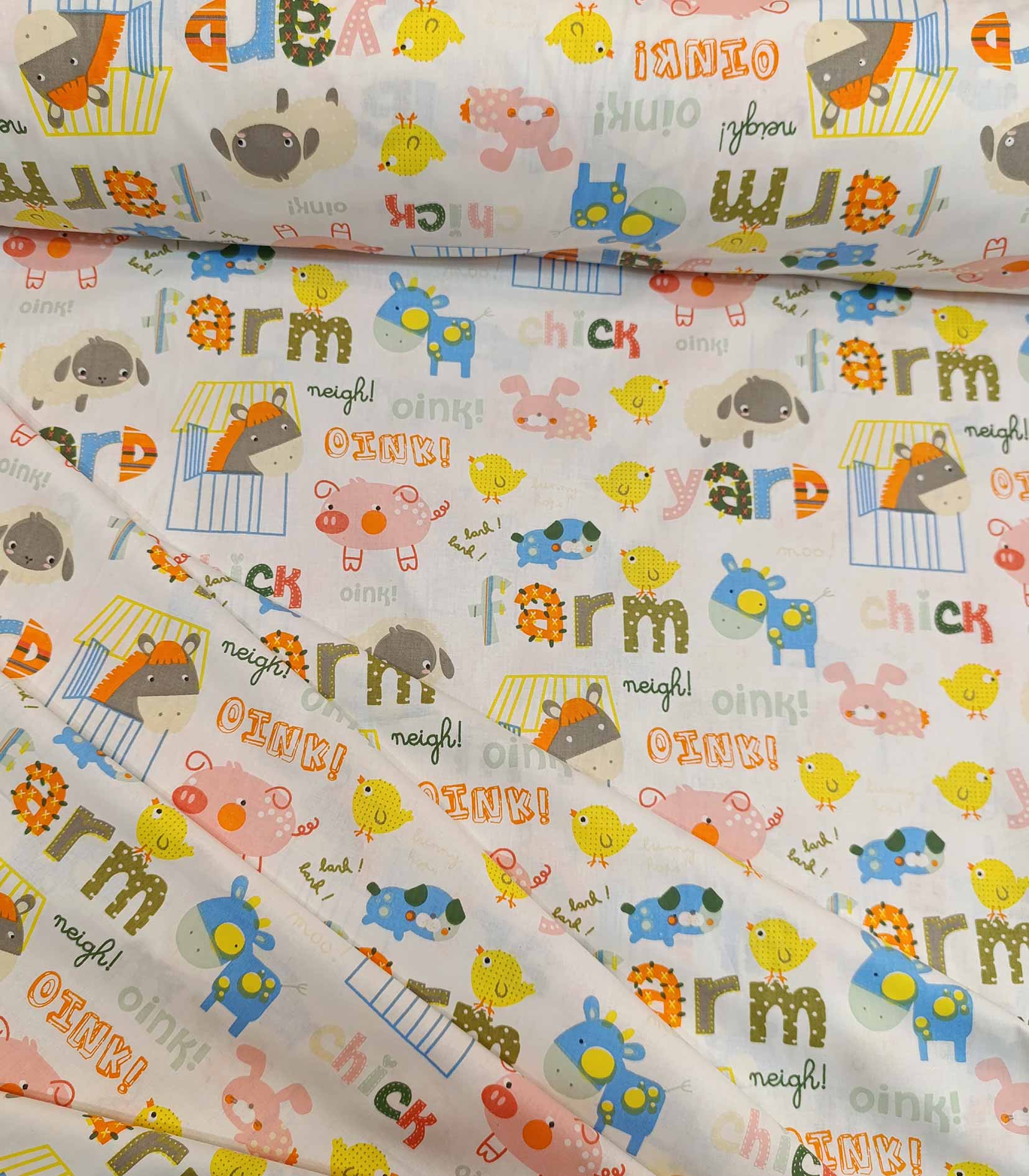 پارچه ملحفه ای طرح حیوانات جنگل