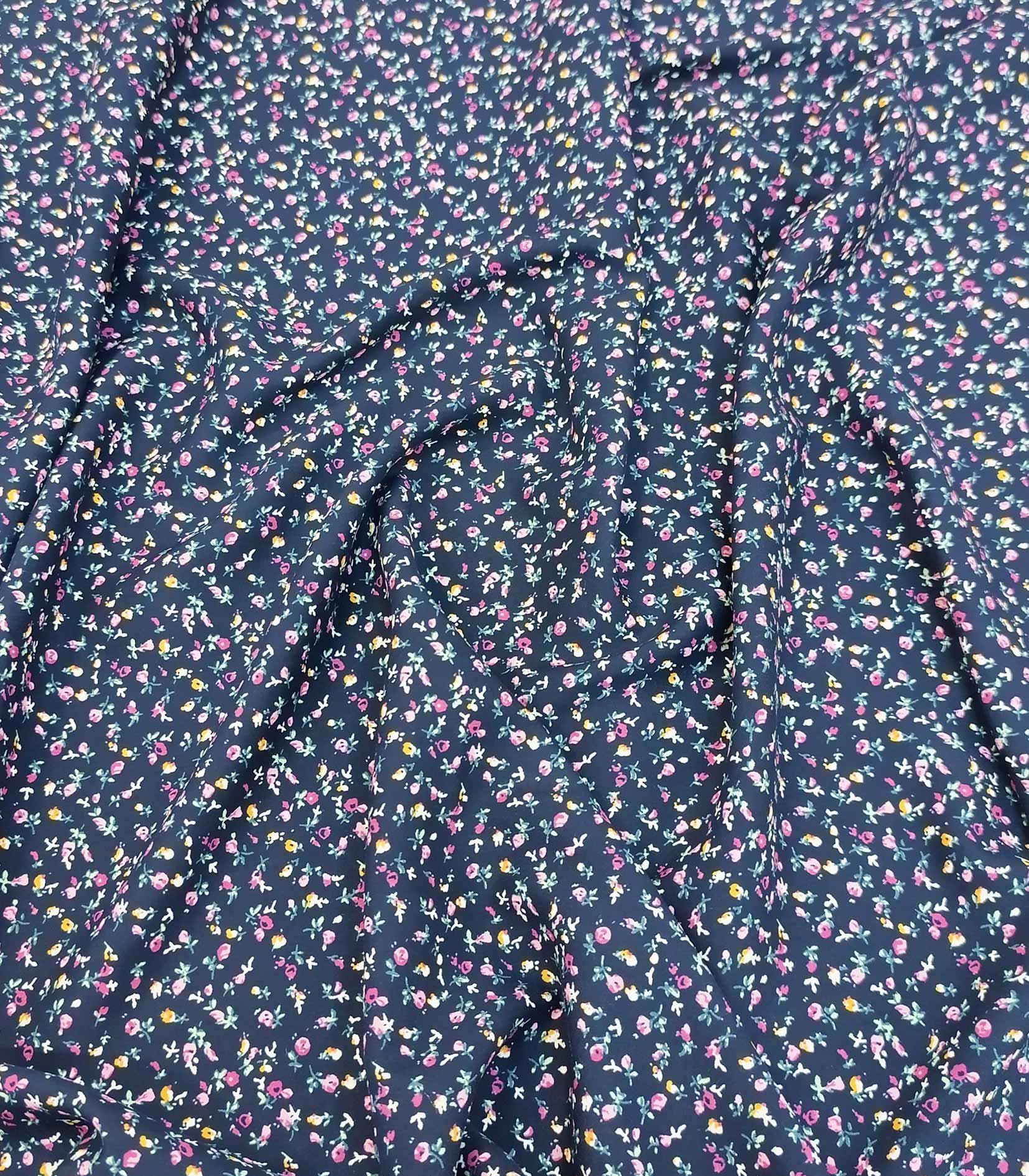 پارچه نخی گل گلی