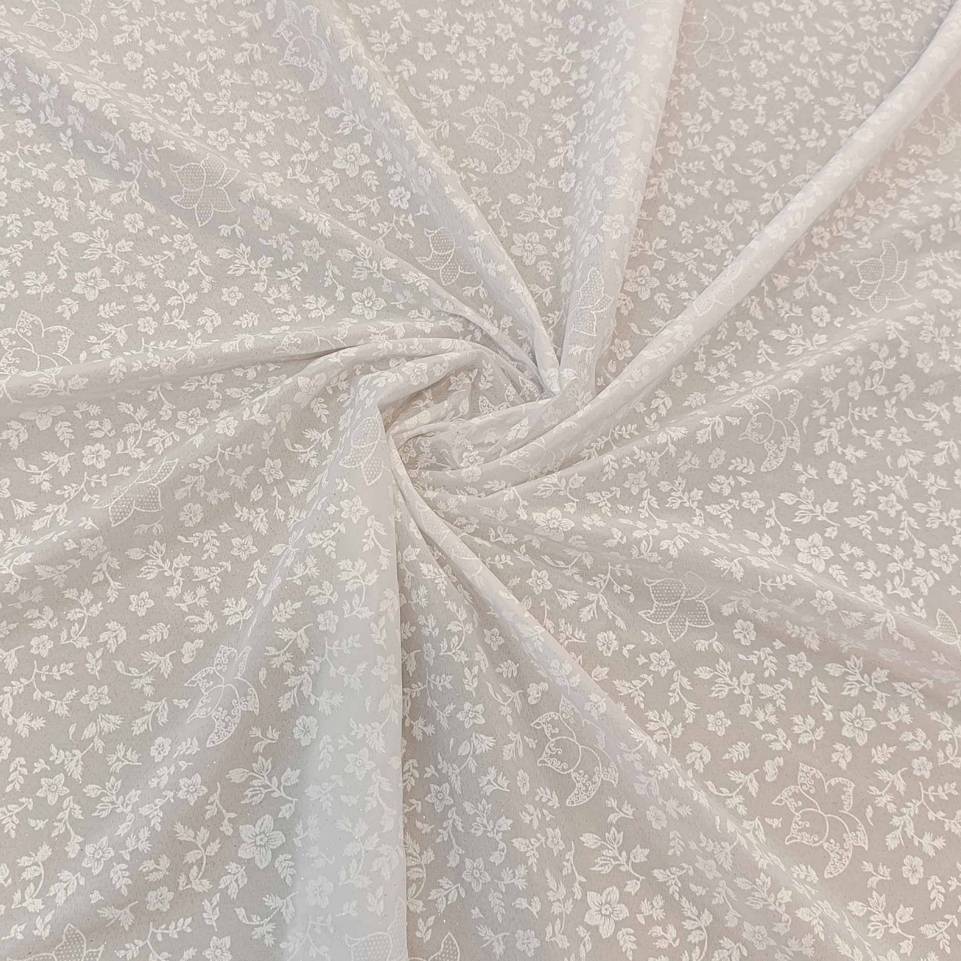 پارچه چادر عروس اکلیل دار