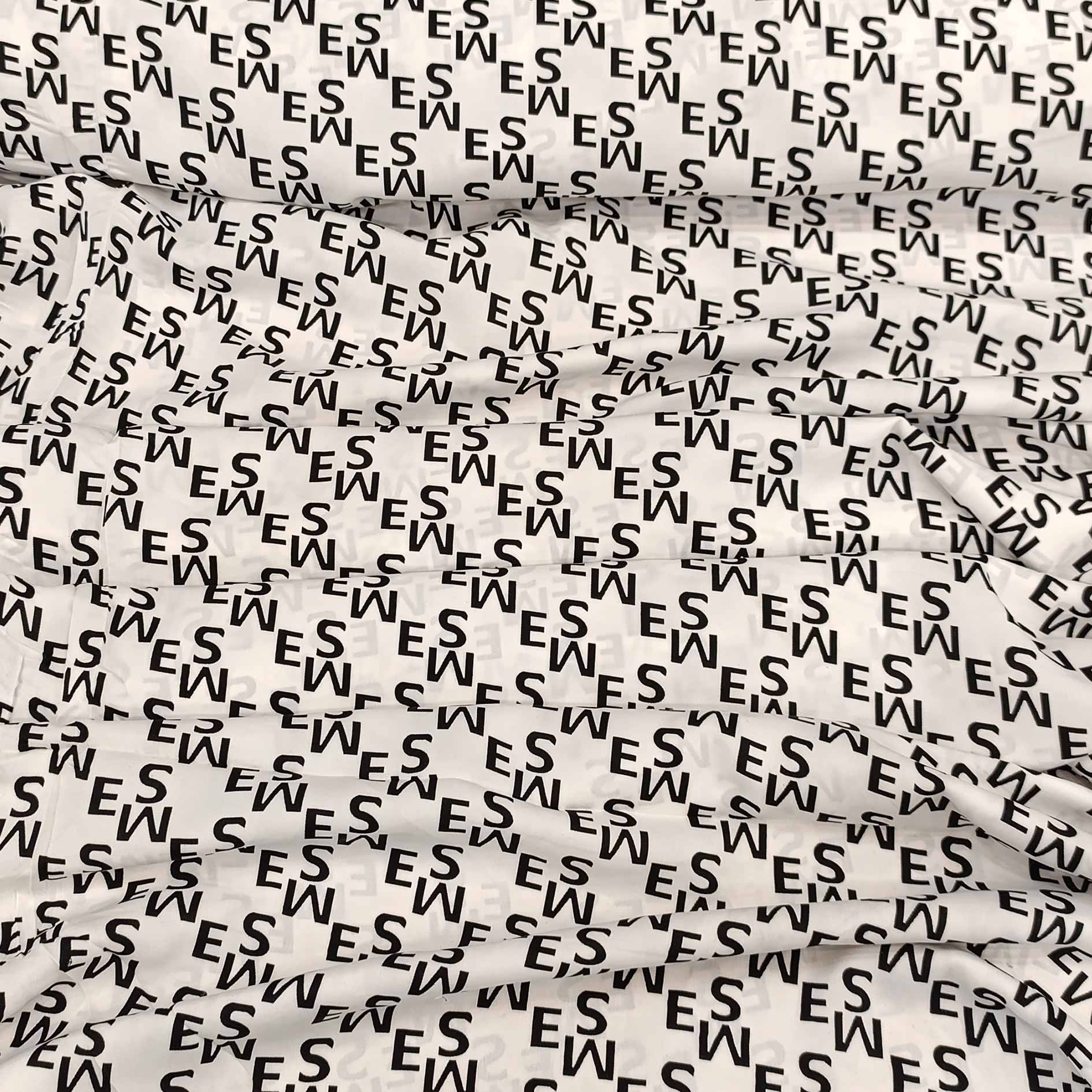 پارچه کرپ الیزه طرح EMS