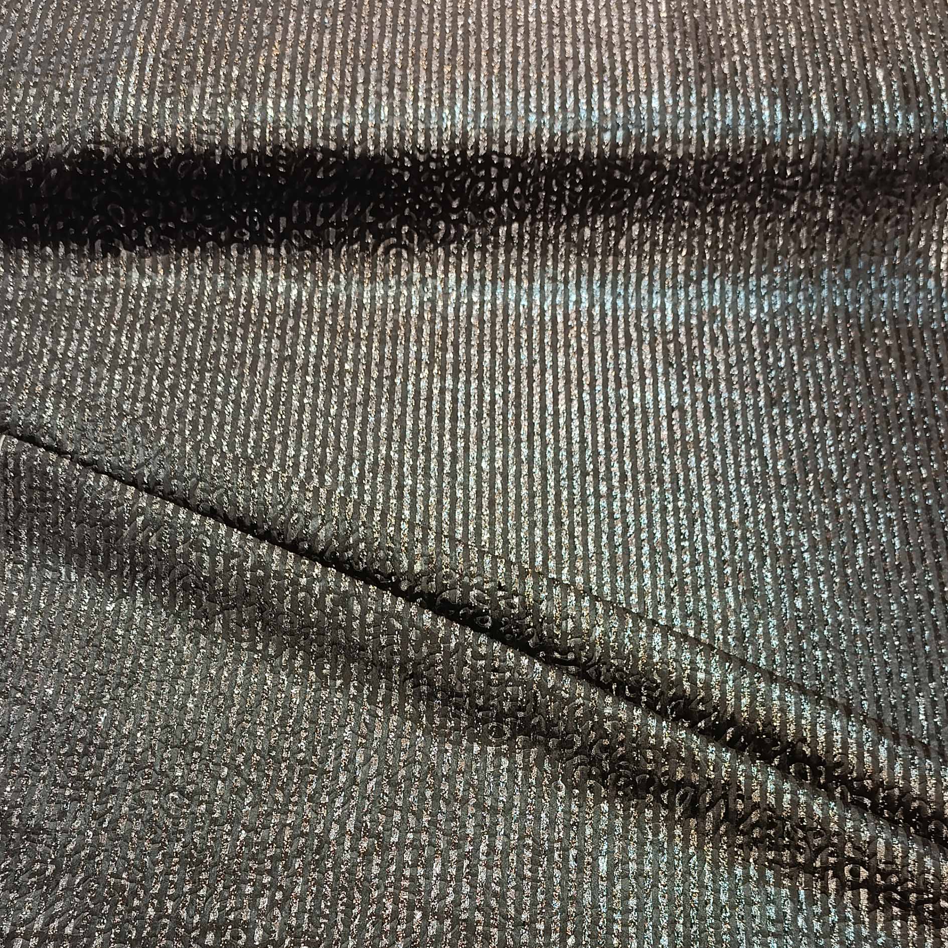 پارچه مخمل طرحدار مشکی