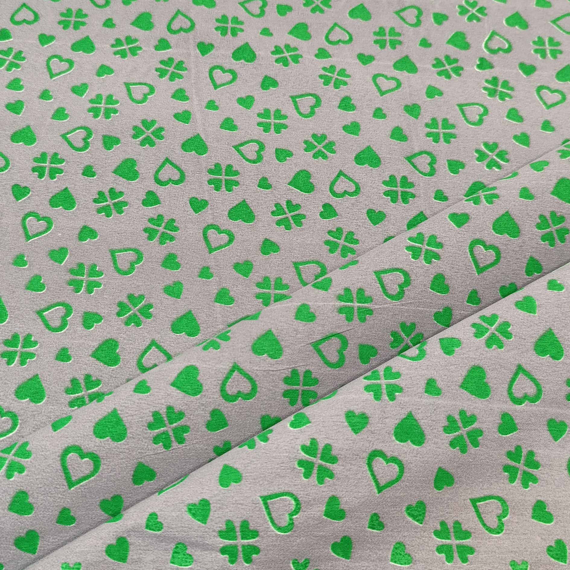 پارچه ملحفه ای طرح گل قلب